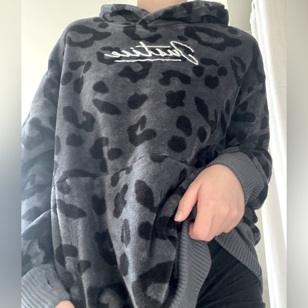 Cute fluffy Justice hoodie